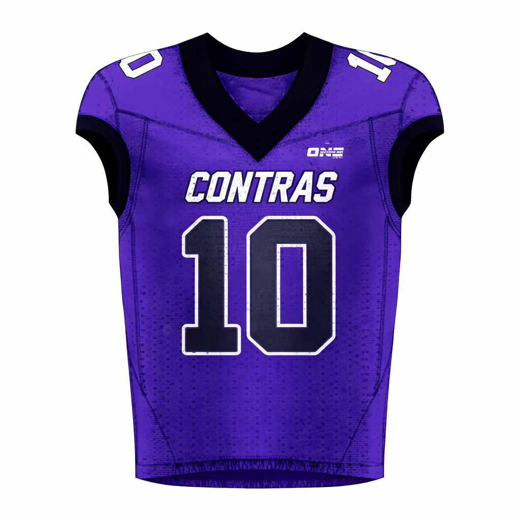 Chiefs – Royal purple/Gold American Football Jersey