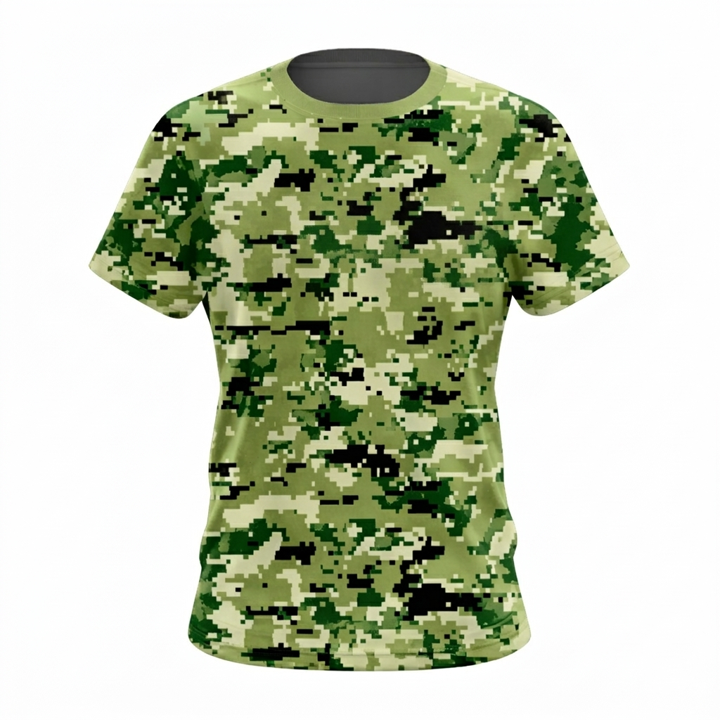 ONE Nation IND – Green Digital Camo Performance T-Shirt